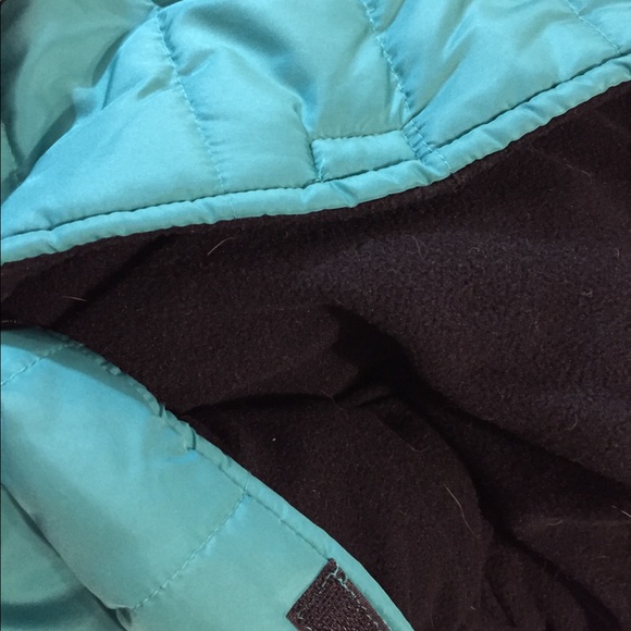 PET Green Black Reflective Coat Suit DOG XL Fleece - Picture 7 of 8